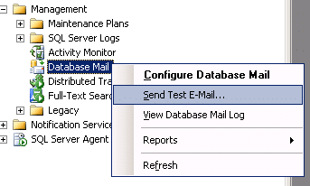 Testing the configuration