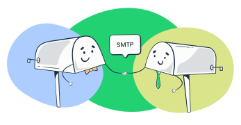 This is a cover image for an article that explains SMTP Protocol in detail