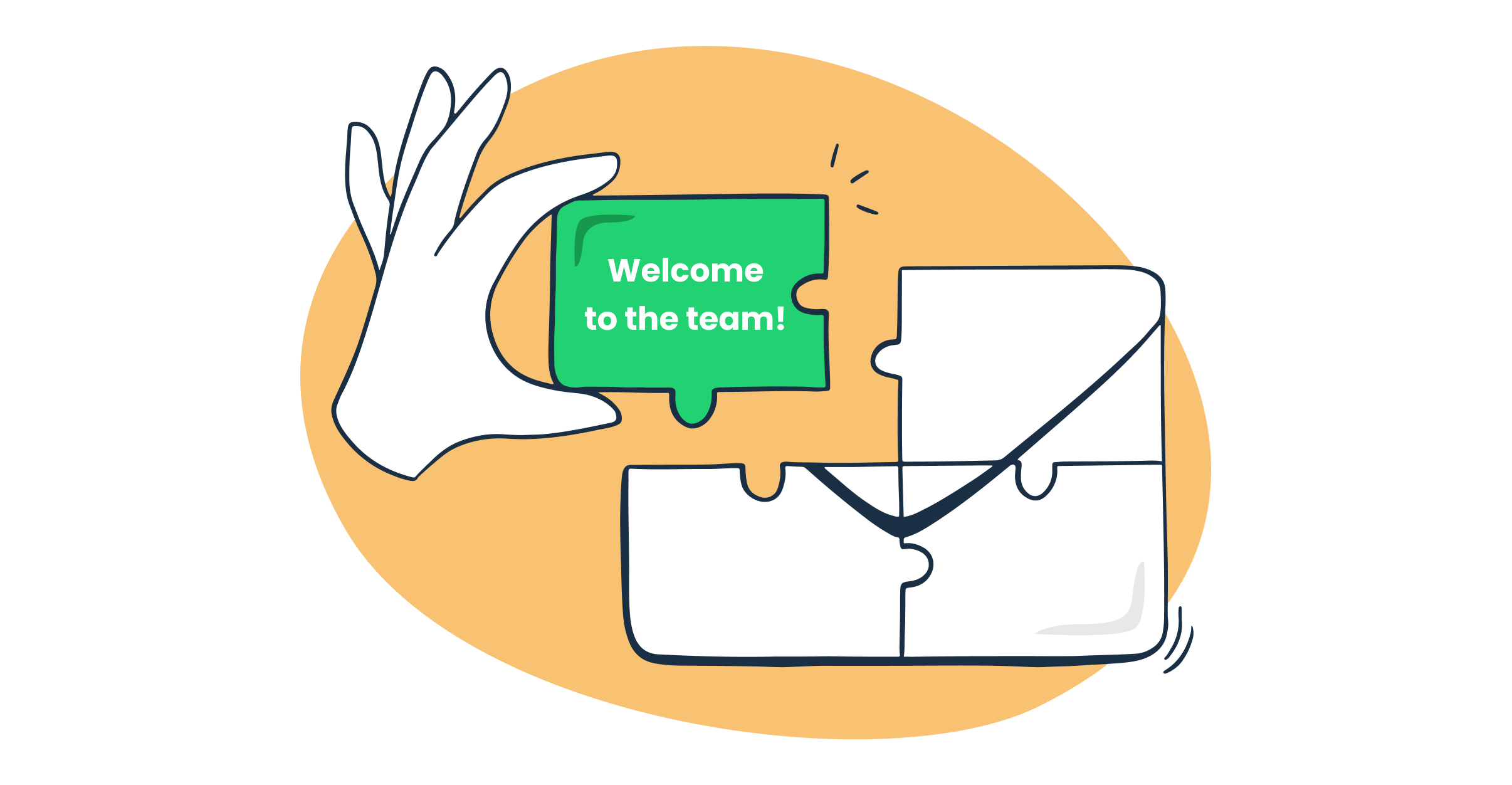 Welcome to the team email template