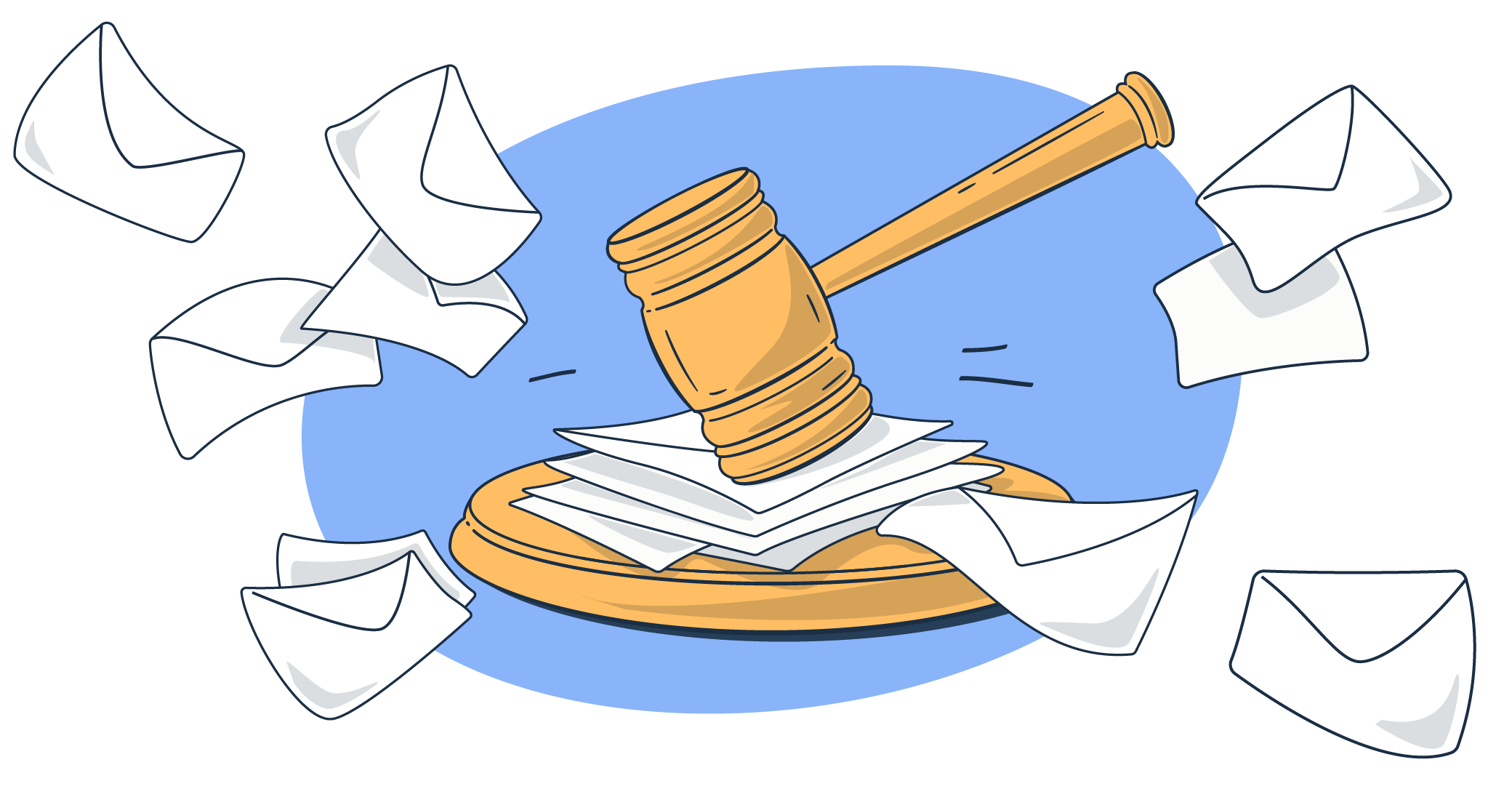 This is a cover image for an article that explains Legal Aspects of Email Marketing