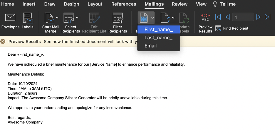 New Outlook email UI