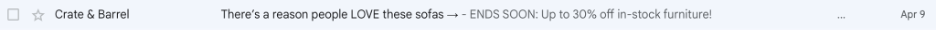 This is an image showing an email in a Gmail inbox
