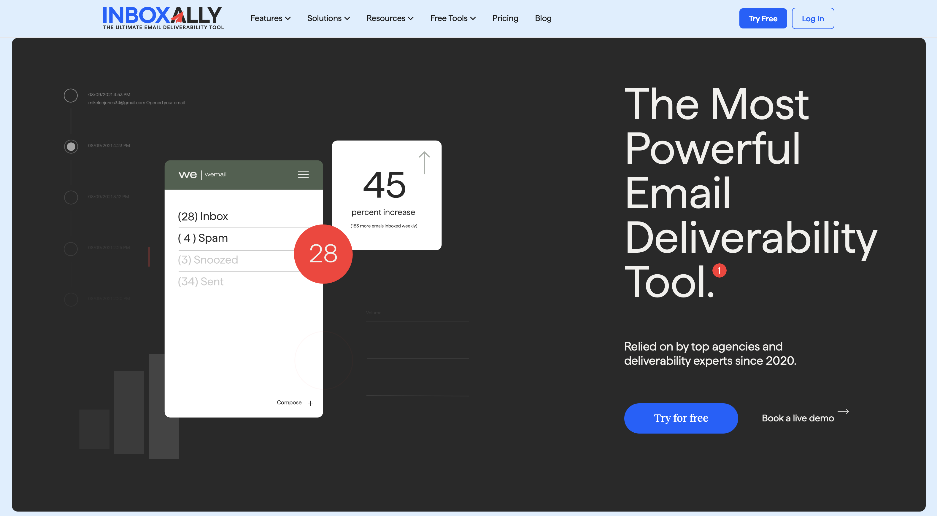 InboxAlly homepage