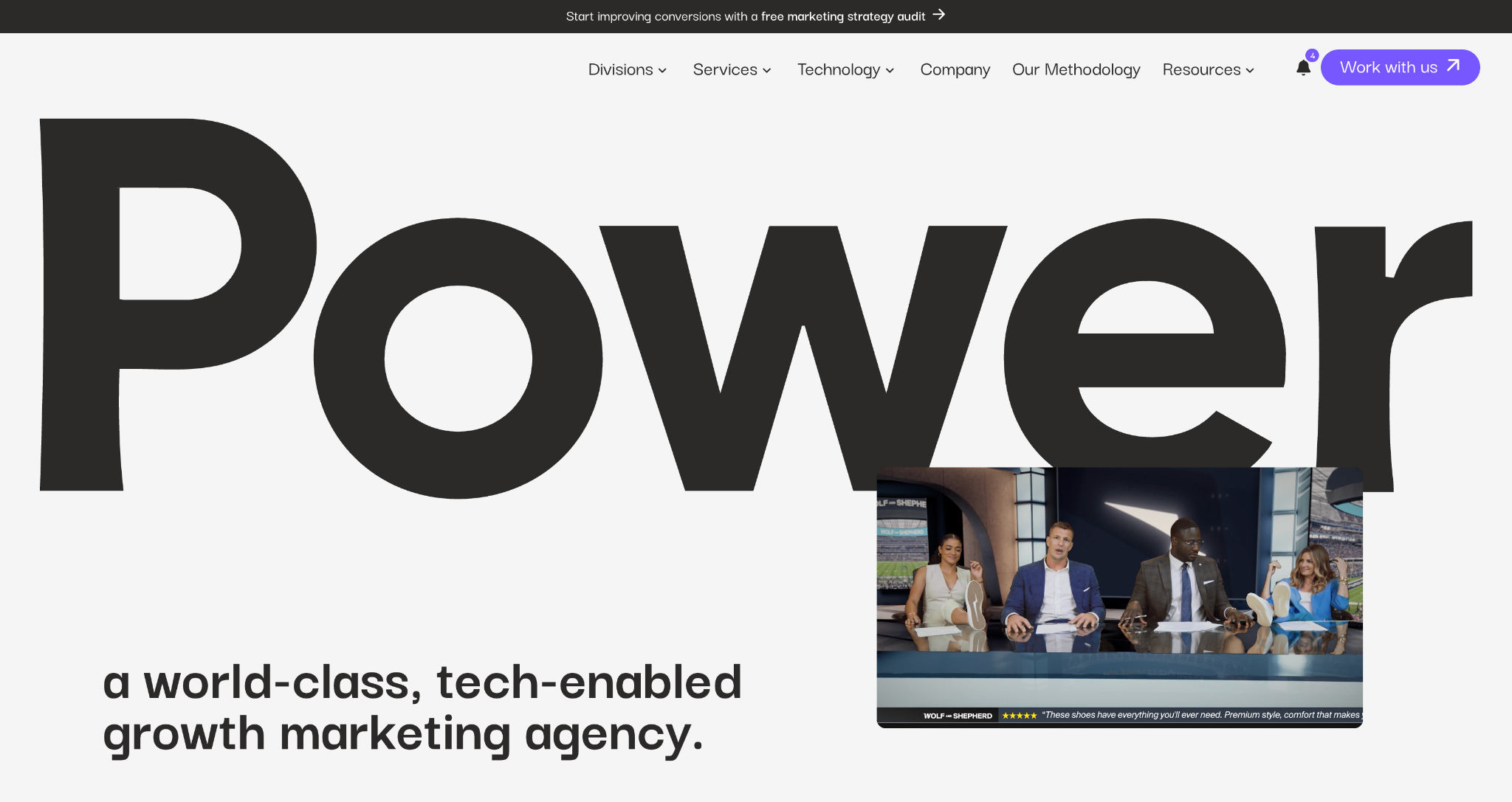 Power Digital Marketing Homepage