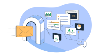 This is a symbolic graphic representation of best inbound email APIs for an article that covers the topic in detail