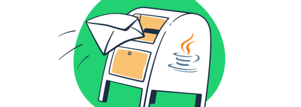 This is the featured image for an article on sending emails in Java