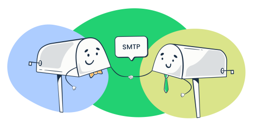 This is a cover image for an article that explains SMTP Protocol in detail