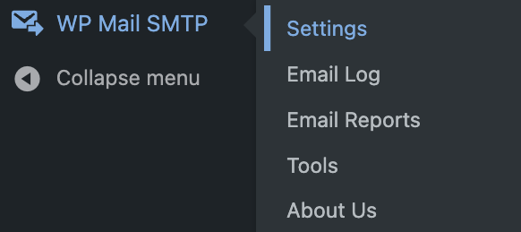 Accessing WP Mail SMTP Settings