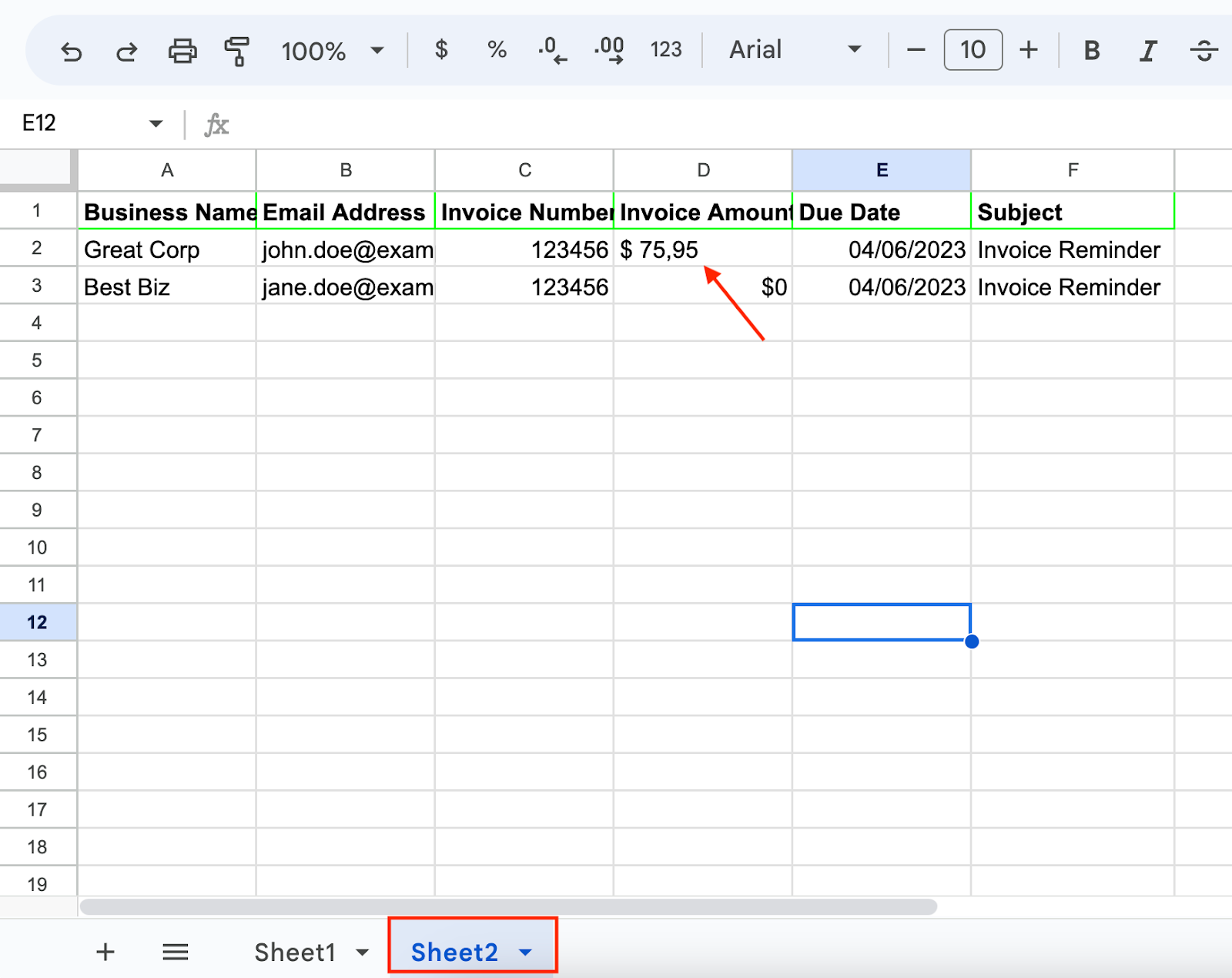 How to iterate columns of a Google Sheet worksheet Help Docs