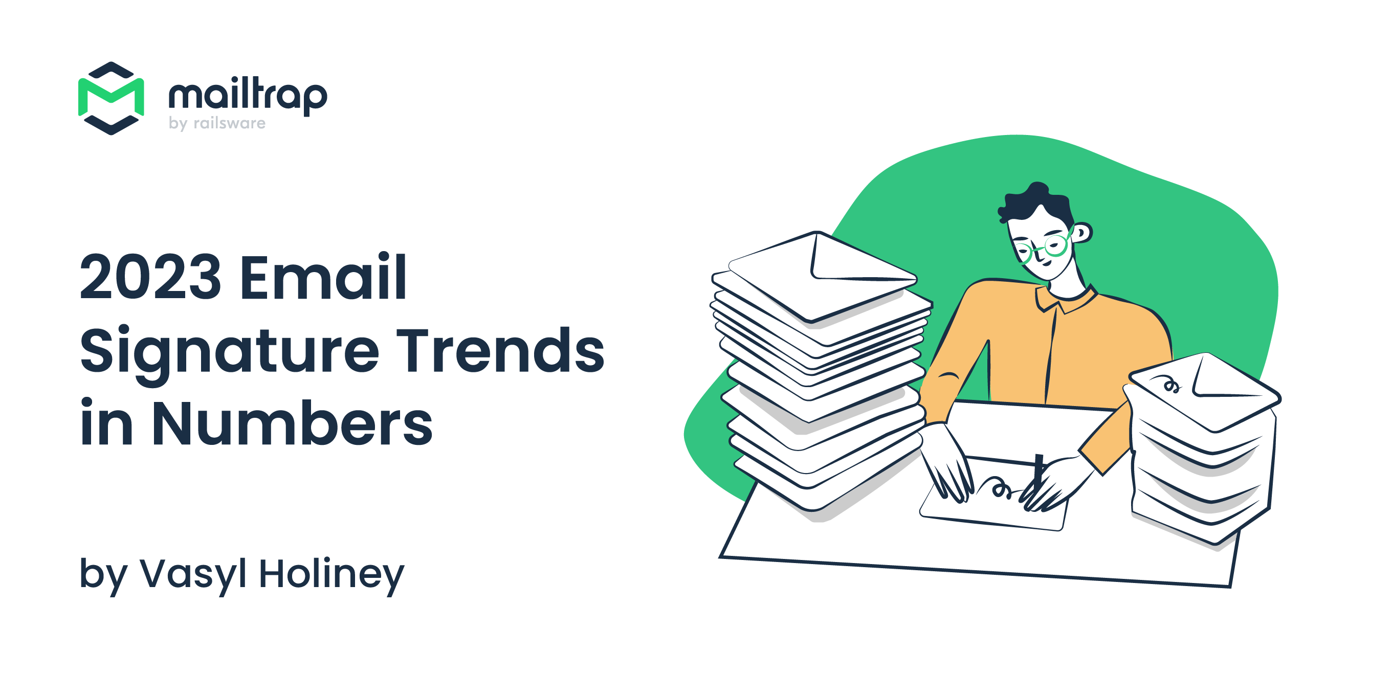 Email Signature Trends in Numbers Infographic [2023]