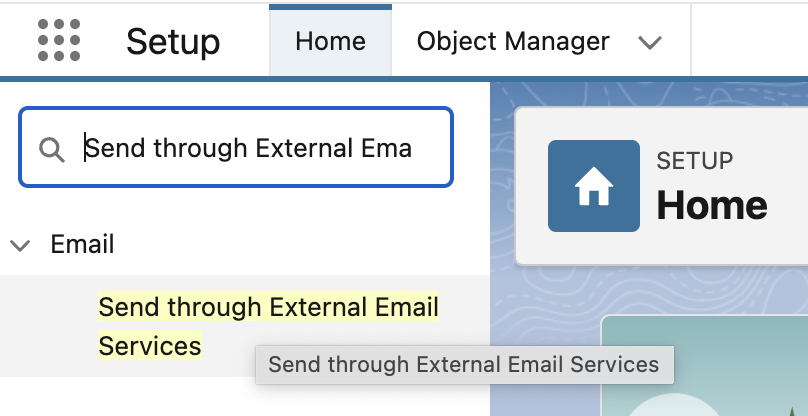Send through External Email Services in Lightning Experience