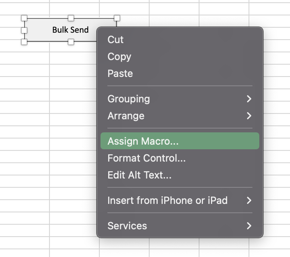 Spreadsheet UI