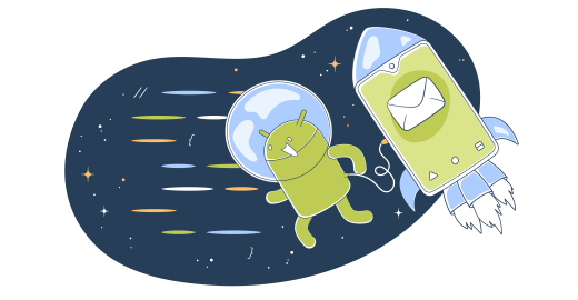 This is image is a symbolic graphic representation of Android Intent send email for the article that covers the topic in detail.