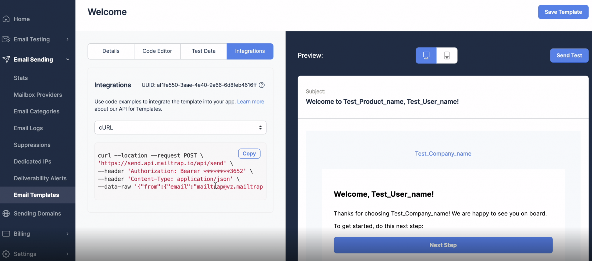 Using Handlebars with Mailtrap Email Templates Quick Guide with