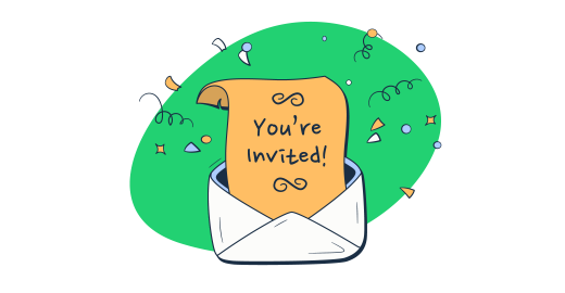 This is a featured image for an article on mastering event invitation emails