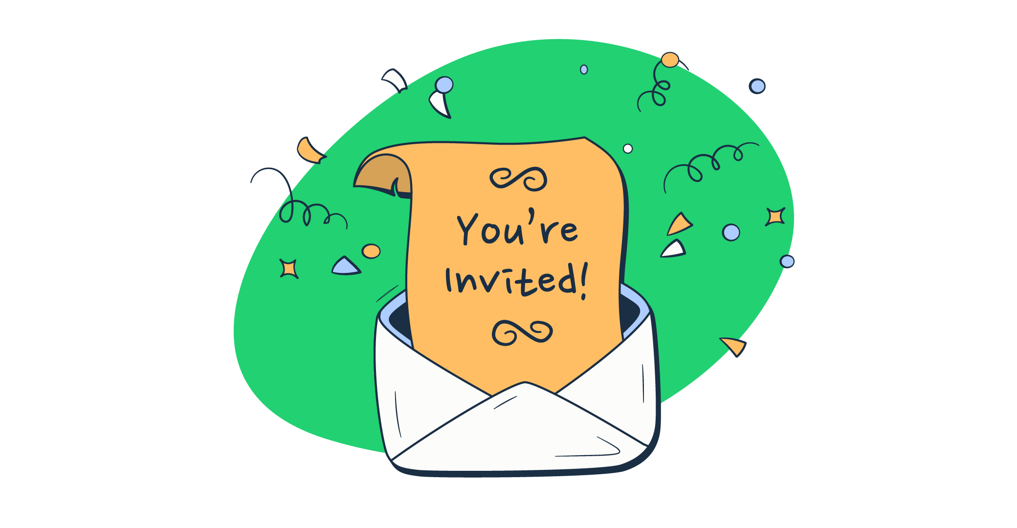 This is a featured image for an article on mastering event invitation emails