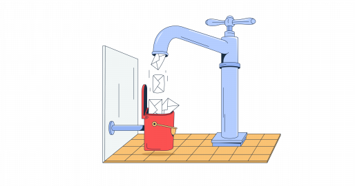 This is a graphic representation of drip campaigns for an article that covers drip campaign software in detail.