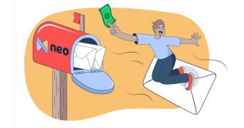 This is a symbolic graphic representation of Neo for an article that covers the topic in detail.