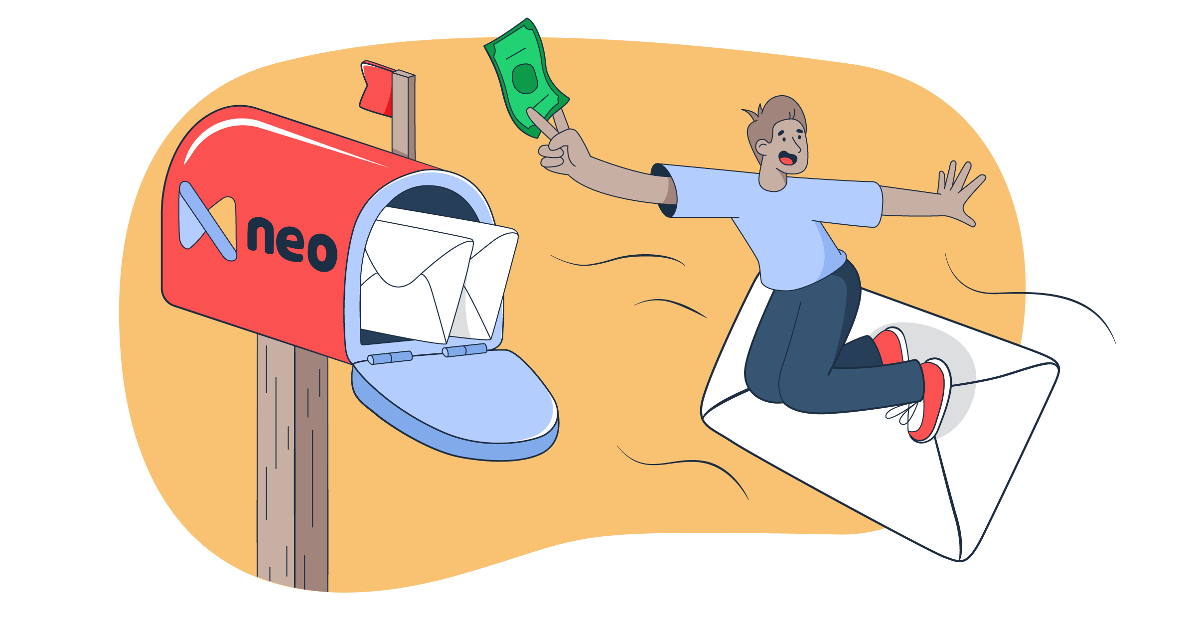 This is a symbolic graphic representation of Neo for an article that covers the topic in detail.