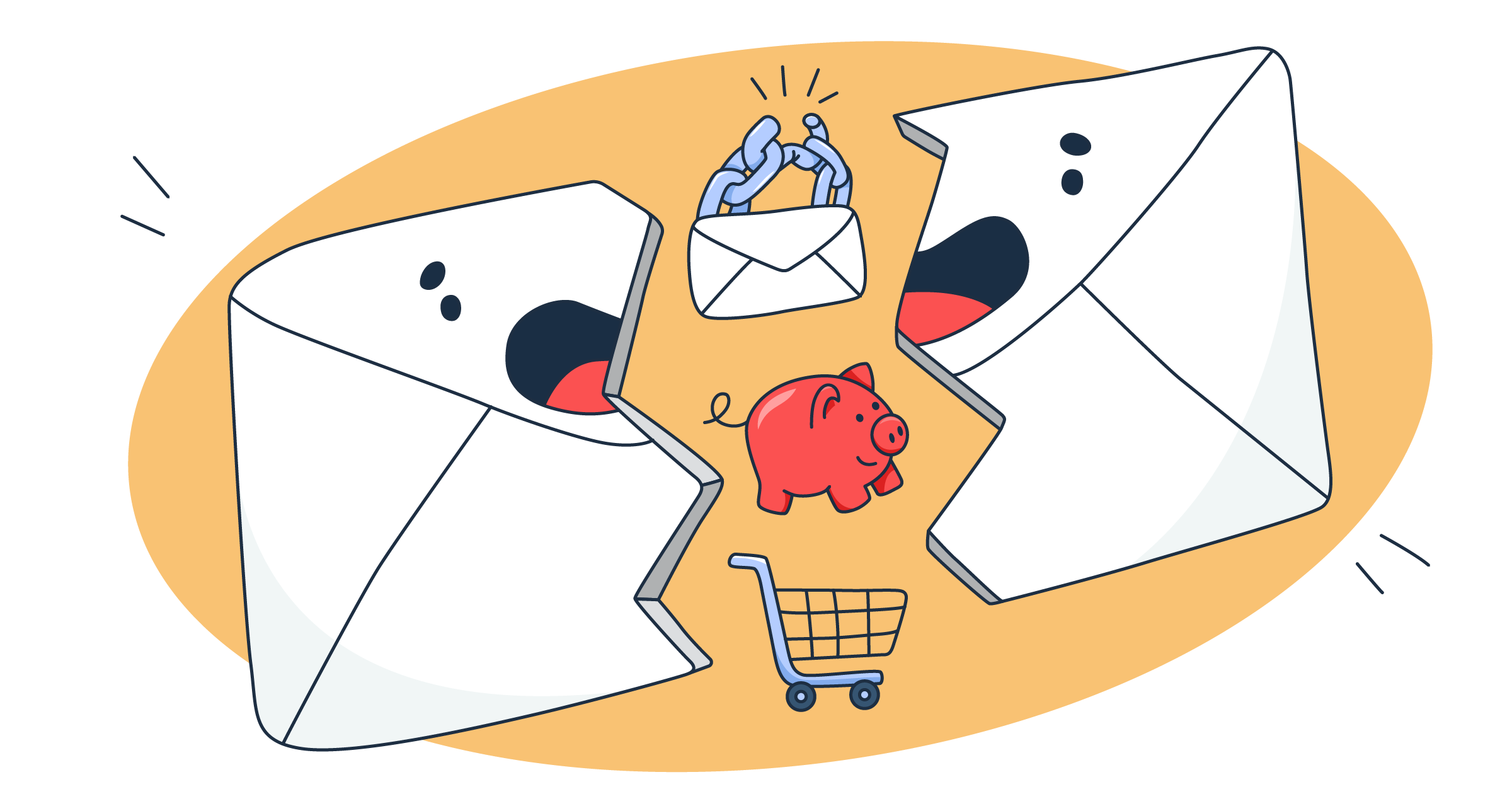 This is a symbolic graphic representation of a cancellation email for an article that covers the topic in detail.